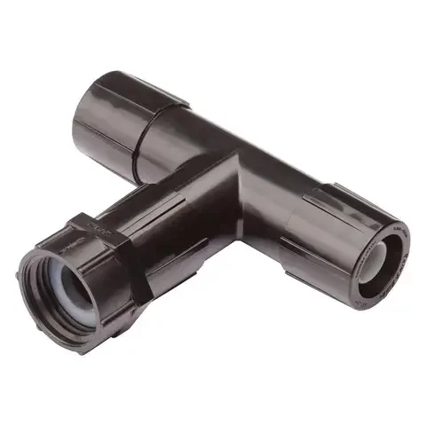 Rain Bird 3/4 in. Compression Drip Irrigation Tee 1 pk
