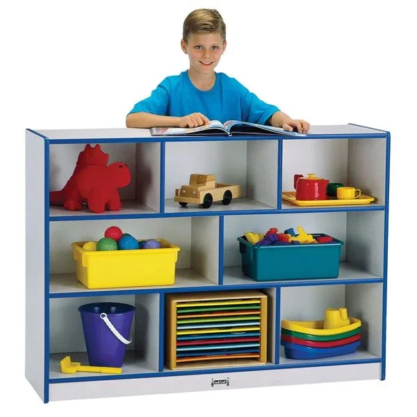 Rainbow Accents Super-Sized Single Mobile Storage Unit – Navy