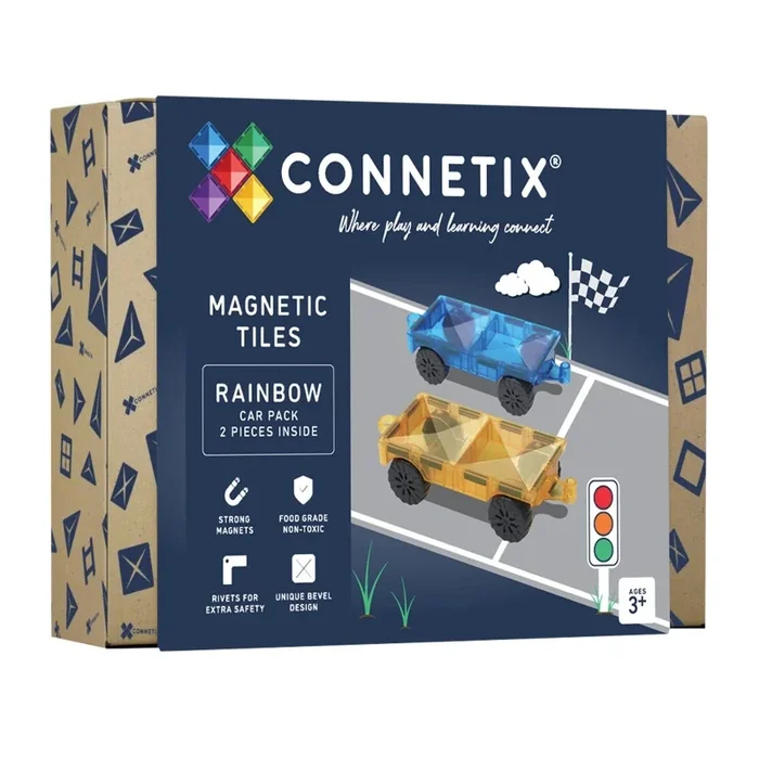 Rainbow Car Pack 2Ct