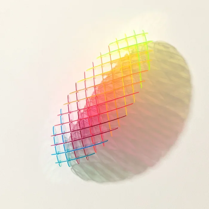 Rainbow Ellipsoid Fidget Toy