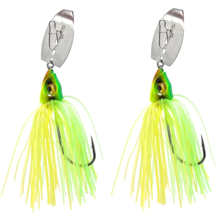 Reaction Tackle Tungsten Vibrating Bladed Swim Jigs (2-Pack)