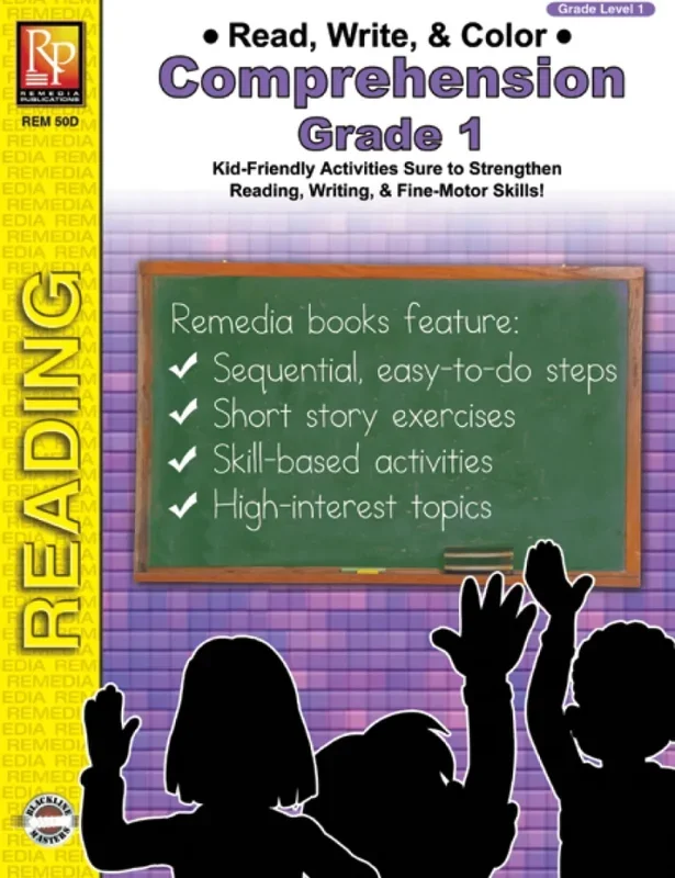 Read, Write, & Color: Comprehension – Grade 1 (Ebook)