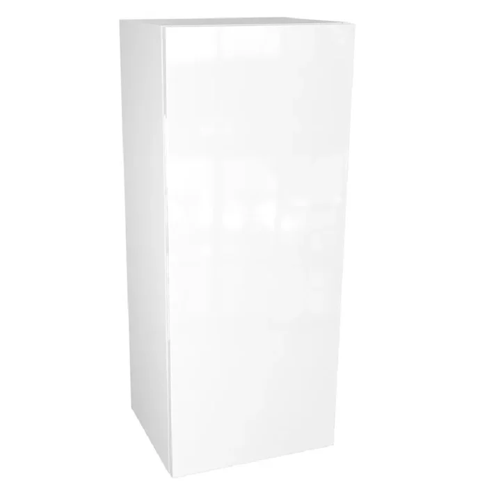 Ready to Assemble 24 in. x 36 in. x 12 in. Wall Cabinet in White Gloss