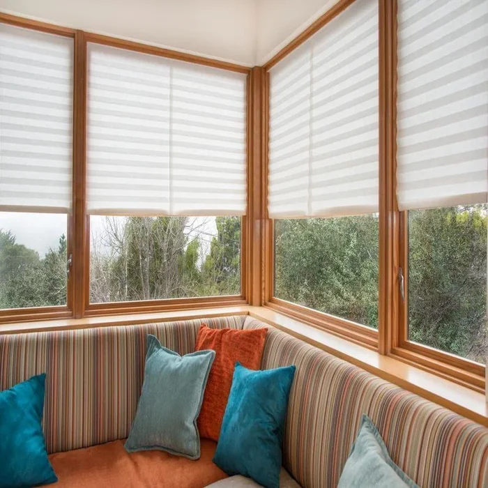 Redi Shade 36-in x 72-in White Light Filtering Cordless Pleated Shade