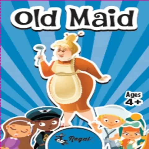 Regal Old Maid Children Card Game Multicolored