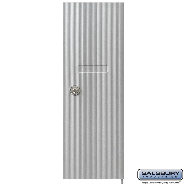 Replacement Door and Lock for Vertical Mailbox with 2 Keys – Aluminum