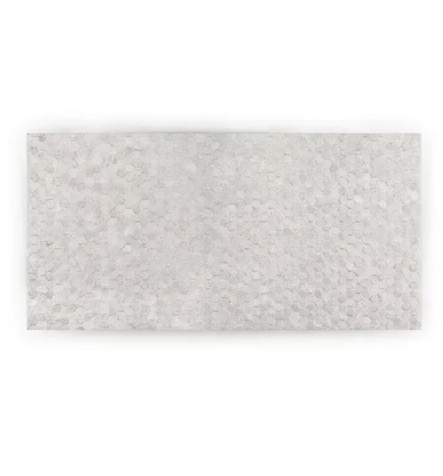 Retreat White 10 in. x 20 in. Glossy Textured Ceramic Wall Tile (10.76 sq. ft./Case)