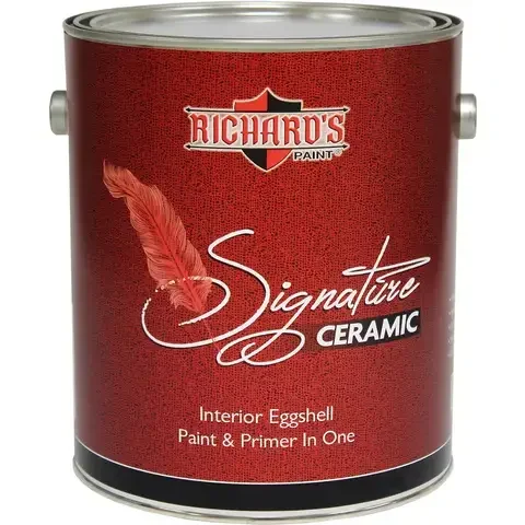 Richard’s Paint Signature Series Plus Eggshell Deep Base Water-Based Paint and Primer Interior 1 gal