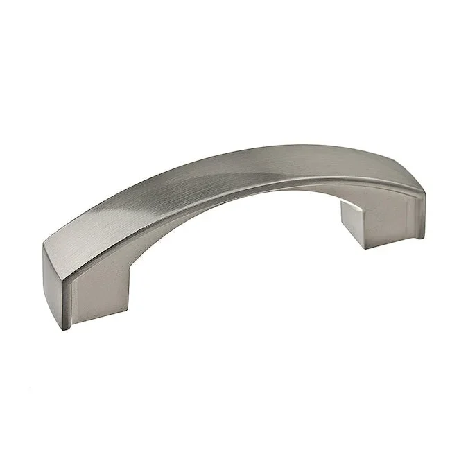 Richelieu Boisbriand 3-in (76mm) Center to Center Brushed Nickel Arch Handle Drawer Pull
