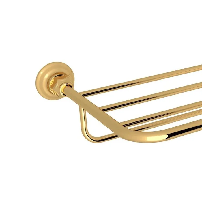 Rohl Country Bath Inca Brass Wall Mount Towel Rack