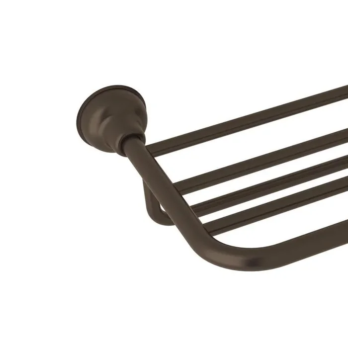 Rohl Country Bath Tuscan Brass Wall Mount Towel Rack
