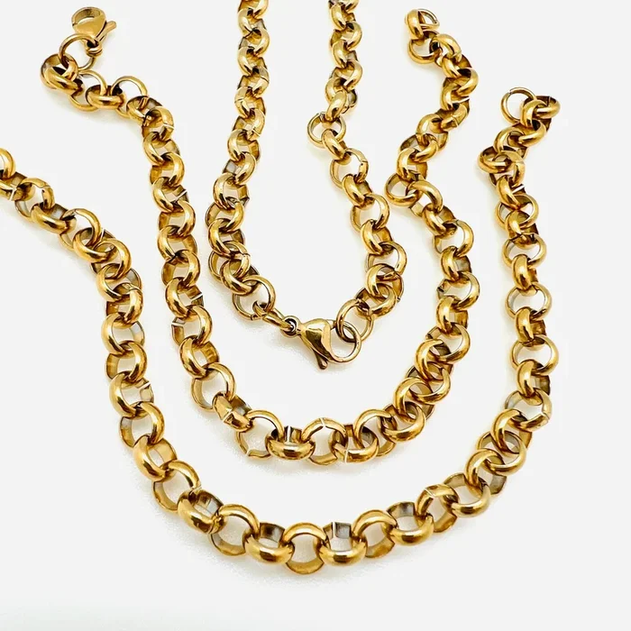 Rolo Chain Bracelet – Stainless – 7.5″