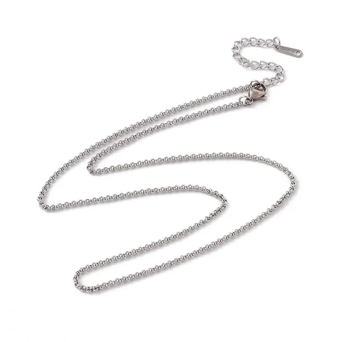 Rolo Chain Necklace – Stainless