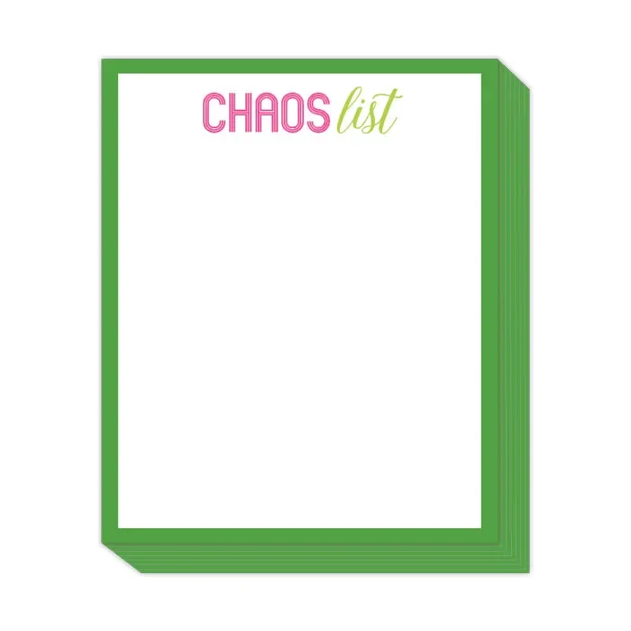 Rosanne Beck – Chaos List Notepad