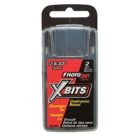 Rotozip 5/32 in. Steel Drywall Bit 2 pk