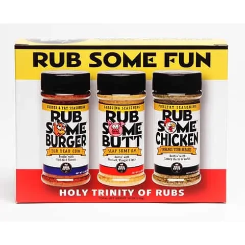Rub Some Fun Assorted BBQ Rub Set 19 oz