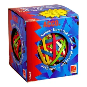 Rubberband Balls in a Box – Ball Contains 270 rubber bands
