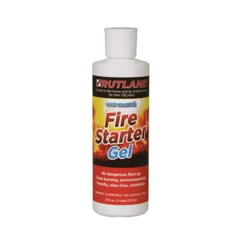 Rutland One Match Gelled Alcohol Fire Starter 10 min 8 oz