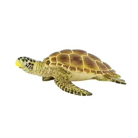 Safari Ltd. Wild Safari Loggerhead Turtle Toy Brown/Yellow