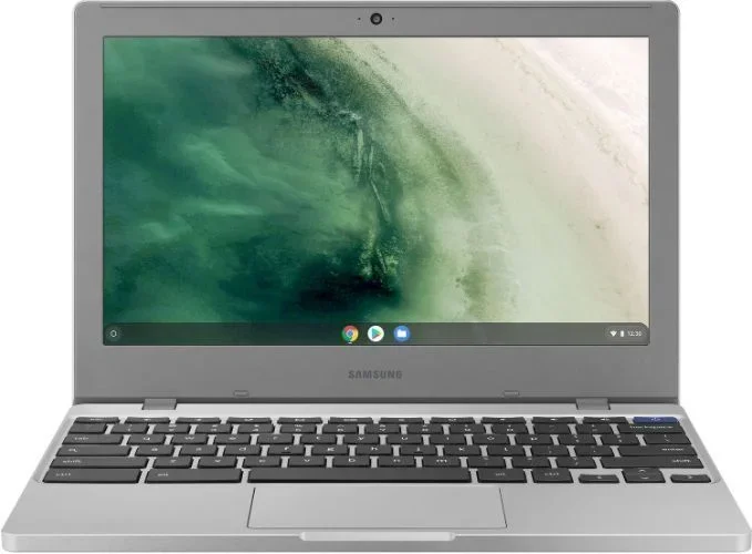 Samsung Chromebook 4 Laptop 11.6″ – 32GB – Platinum Titan – Intel Celeron N4000 1.10GHz – 4GB