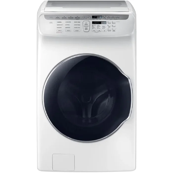 Samsung FlexWash 5.5-cu ft High Efficiency Primary Washer Only Front-Load Washer (White) ENERGY STAR