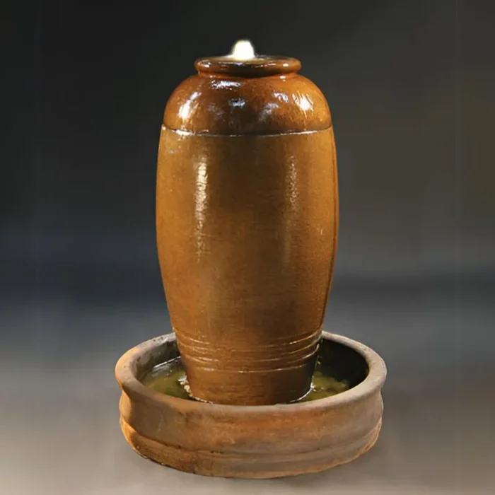 Santiago Concrete Urn/Vase Fountain – Fiore #LG6083