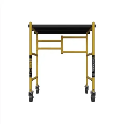 ScaffoldMart Steel Black/Yellow Scaffolding 1 pk
