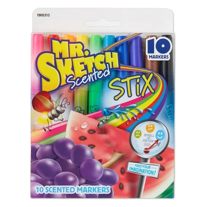 Scented Stix, Assorted Colors, Pack Of 10