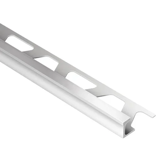 Schluter Systems Deco 0.375-in W x 98.5-in L Satin Anodized Aluminum Border Tile Edge Trim