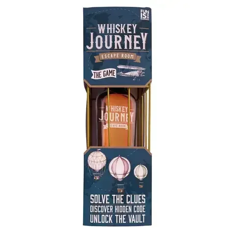 Scobie Boxer Gifts Whiskey Journey Escape Room Cage Assorted 2 pc