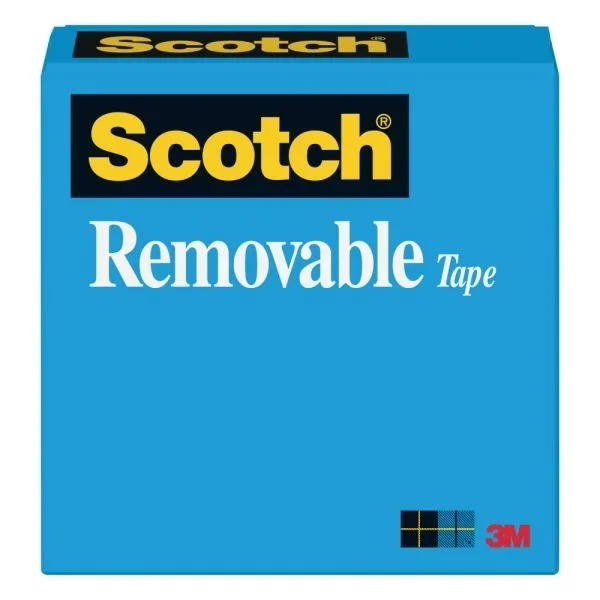 Scotch Magic 811 Removable Tape, 3/4″ X 1296″, Clear