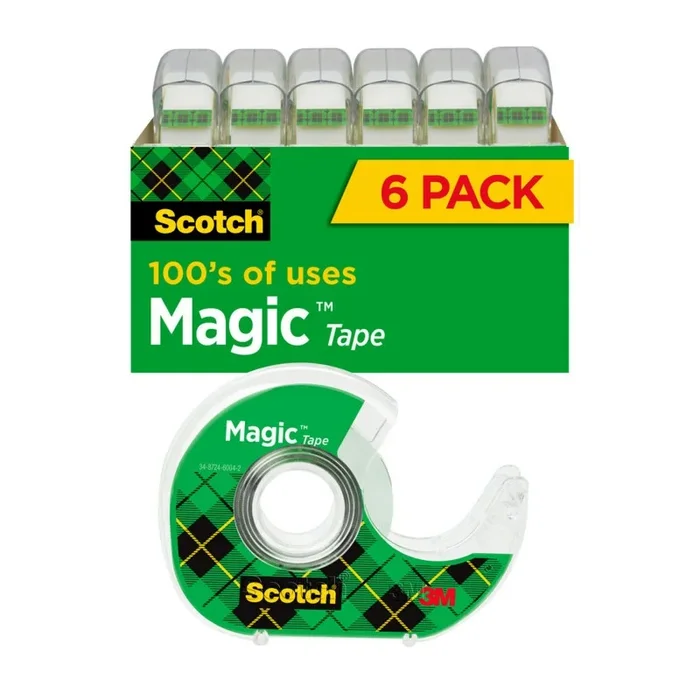 Scotch Magic Tape 3/4 X 650 6Pk – Buy Online