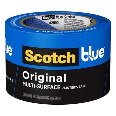 ScotchBlue 2.83 in. W X 60 yd L Blue Medium Strength Original Painter’s Tape 1 pk
