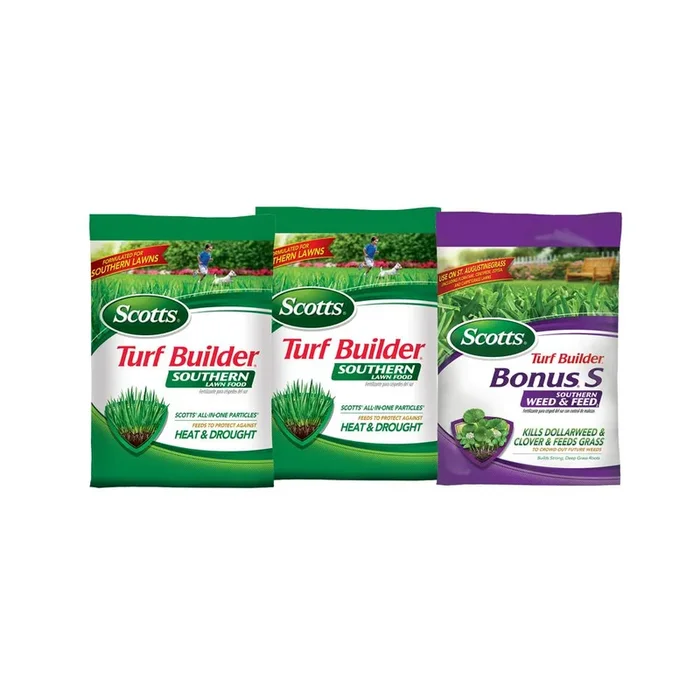 Scotts 10,000 sq. ft. Southern Lawn Fertilizer Program for Centipede, St. Augustine and Zoysia Grass (3-Bag)