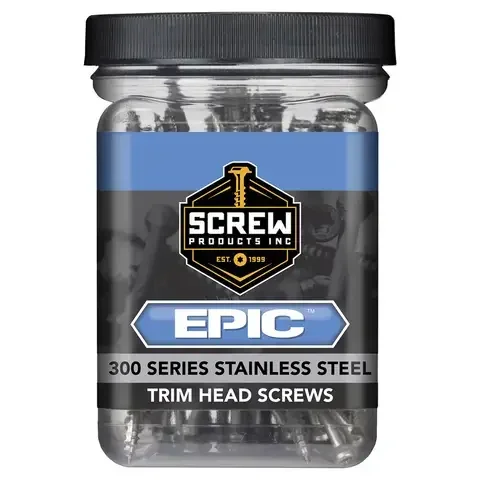 Screw Products EPIC No. 9 X 2 in. L Star Deep Trim Screws 119 pk