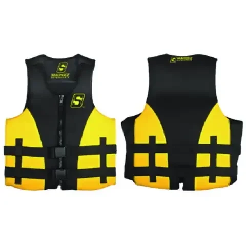 Seachoice Evoprene L Sizes Black/Yellow Life Vest