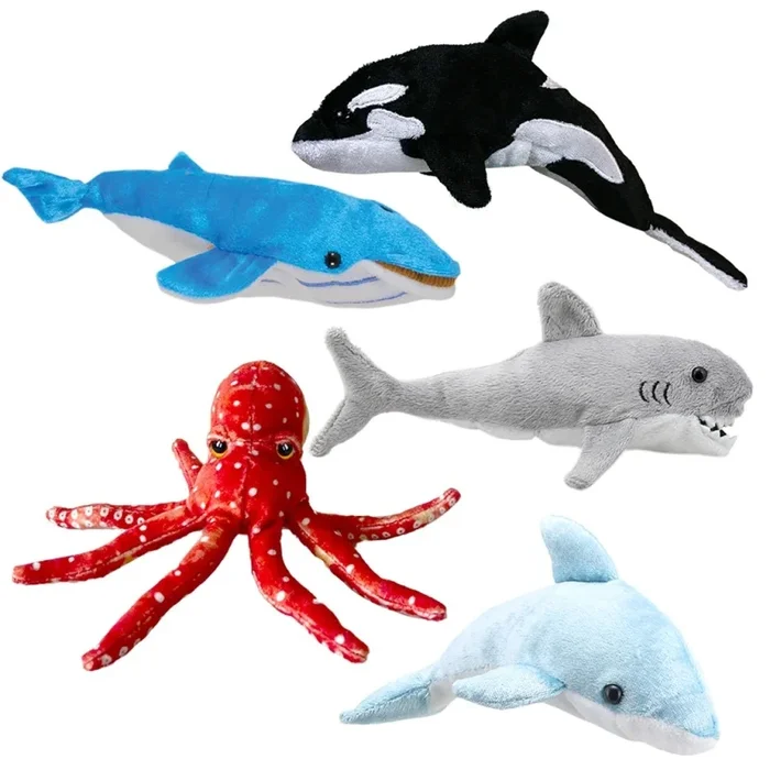 Sealife Finger Puppets Set Of 6