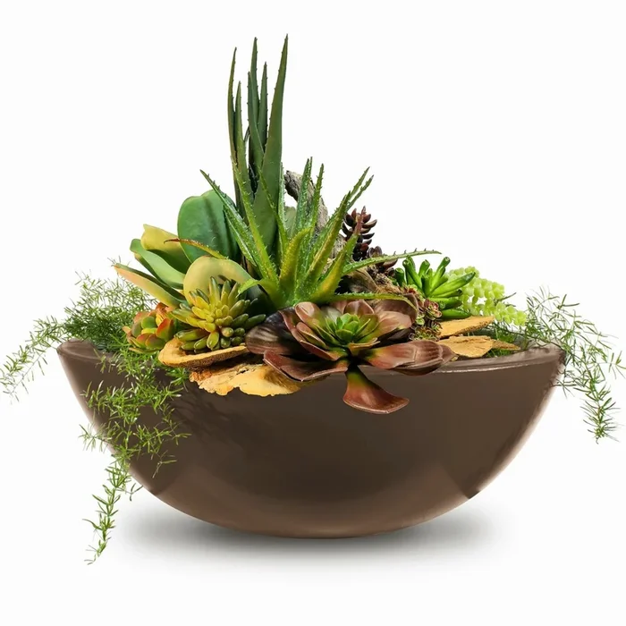 Sedona Concrete Planter Bowl – The Outdoor Plus