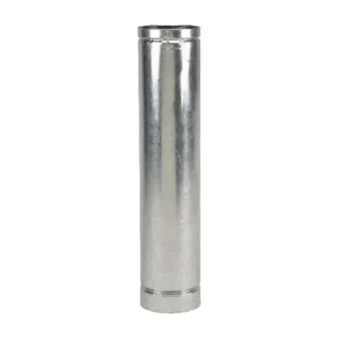 Selkirk 3 in. D X 12 in. L Aluminum Stove Pipe