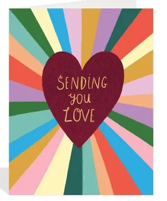 Sending Love Card