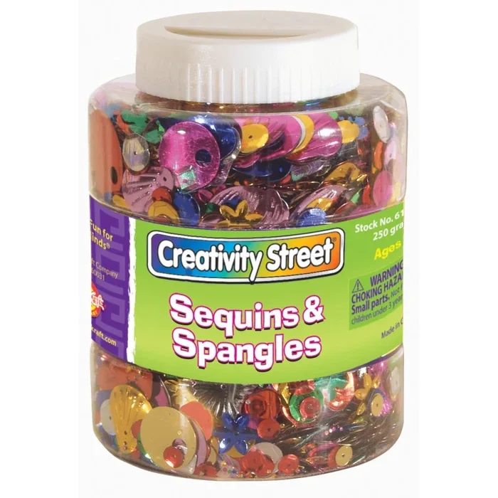 Shaker Jar Sequins & Spangles – Unleash Creativity in Kids & Craft Enthusiasts