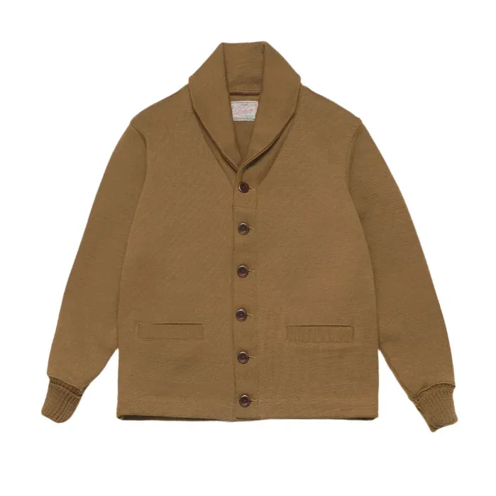 Shawl Sweater Coat | Dark Tan