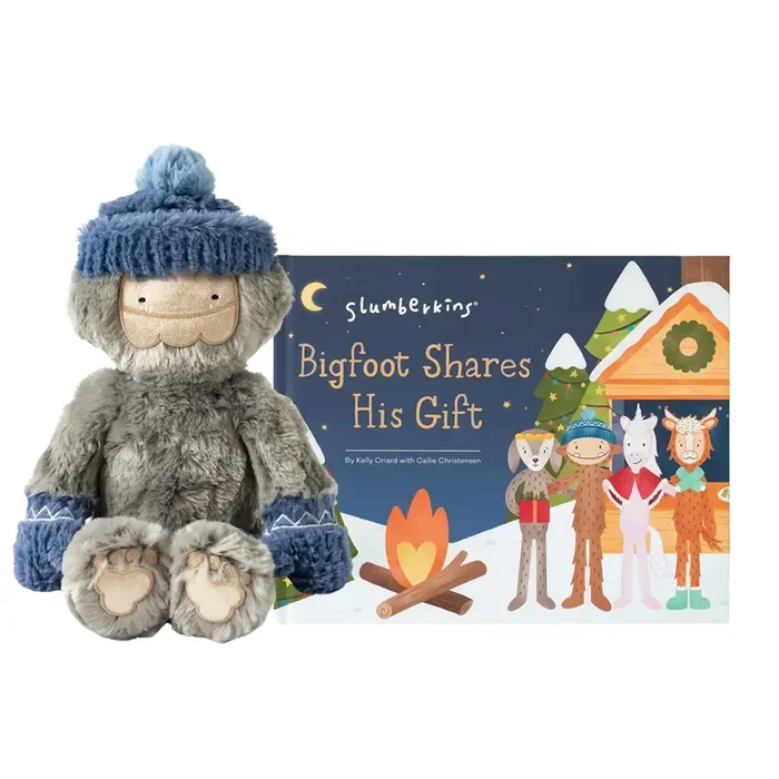 Shine Bright Big Foot Plush Set