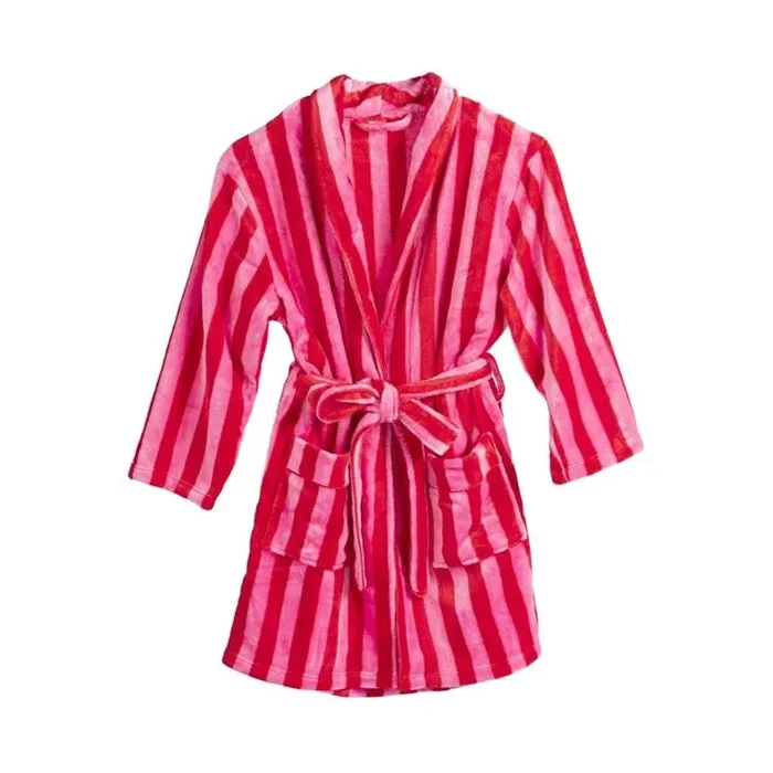 Shiraleah – Felicity Red & Pink Stripe Robe
