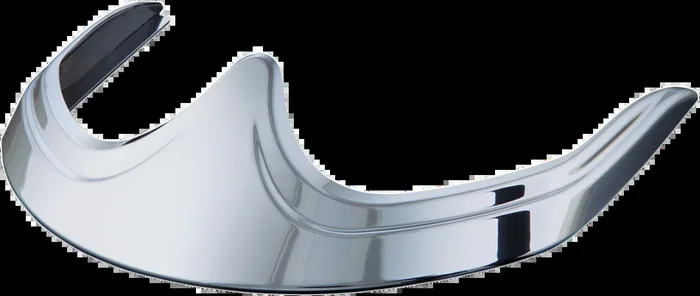 SHOW CHROME Fender Tip Accent – Chrome – Front 55-351