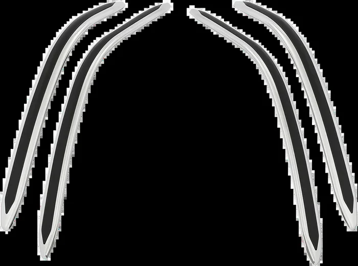 SHOW CHROME Saddlebag Scuff Strips 52-957