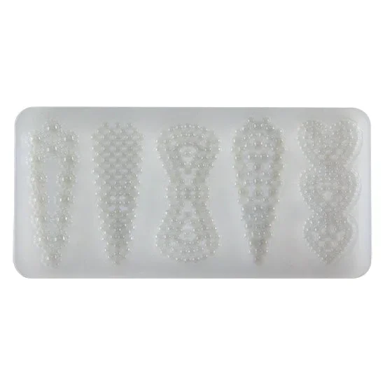 Silicone Jewelry Mold for Resin – Beaded Barrettes