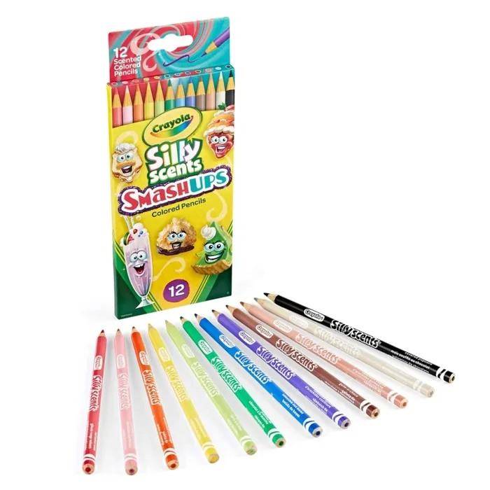 Silly Scents Smash Ups Colored Pencils 12 Count