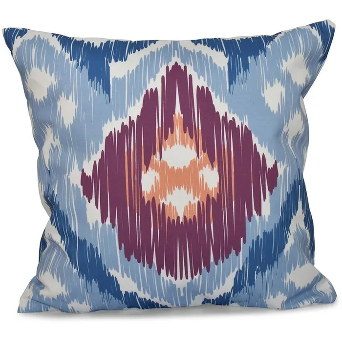 Simply Daisy 16″ x 16″ Original Geometric Outdoor Pillow