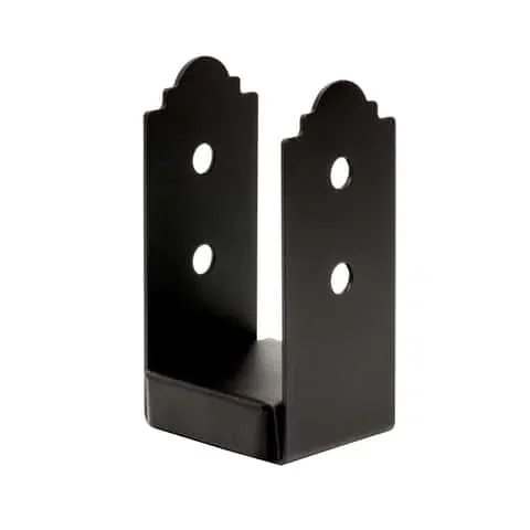 Simpson Strong-Tie ZMax 7.13 in. H X 5 in. W 12 Ga. Steel Post Base